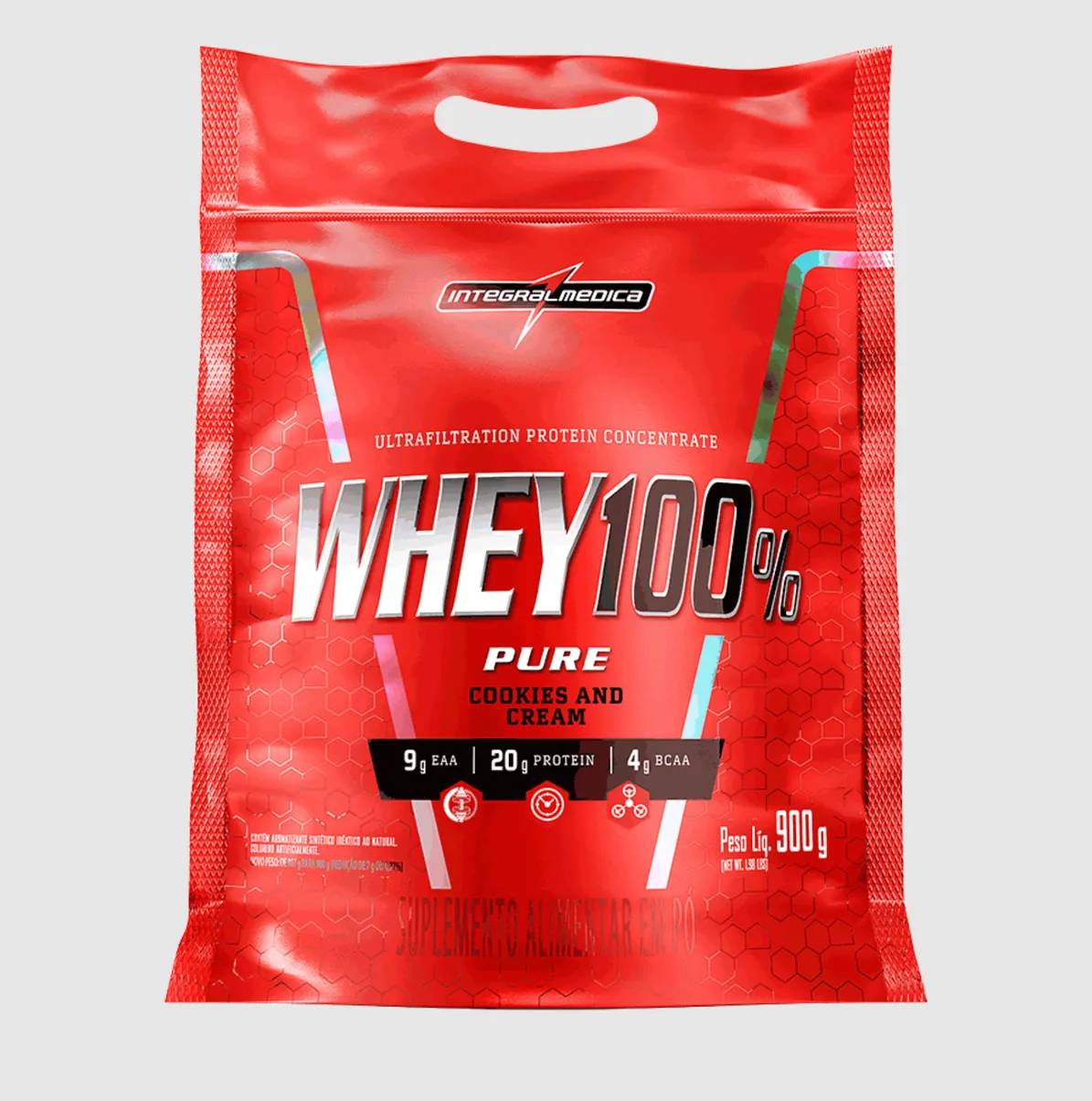 Whey Protein 100% Pure Integral Medica 900g 