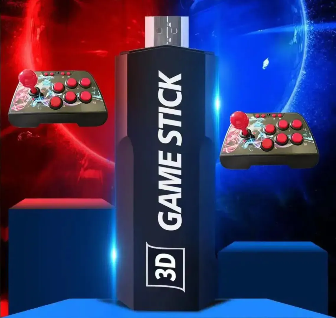 GameStick X2 Arcade | Consola Retro +20.000 Juegos con 2 Joysticks Inalámbricos