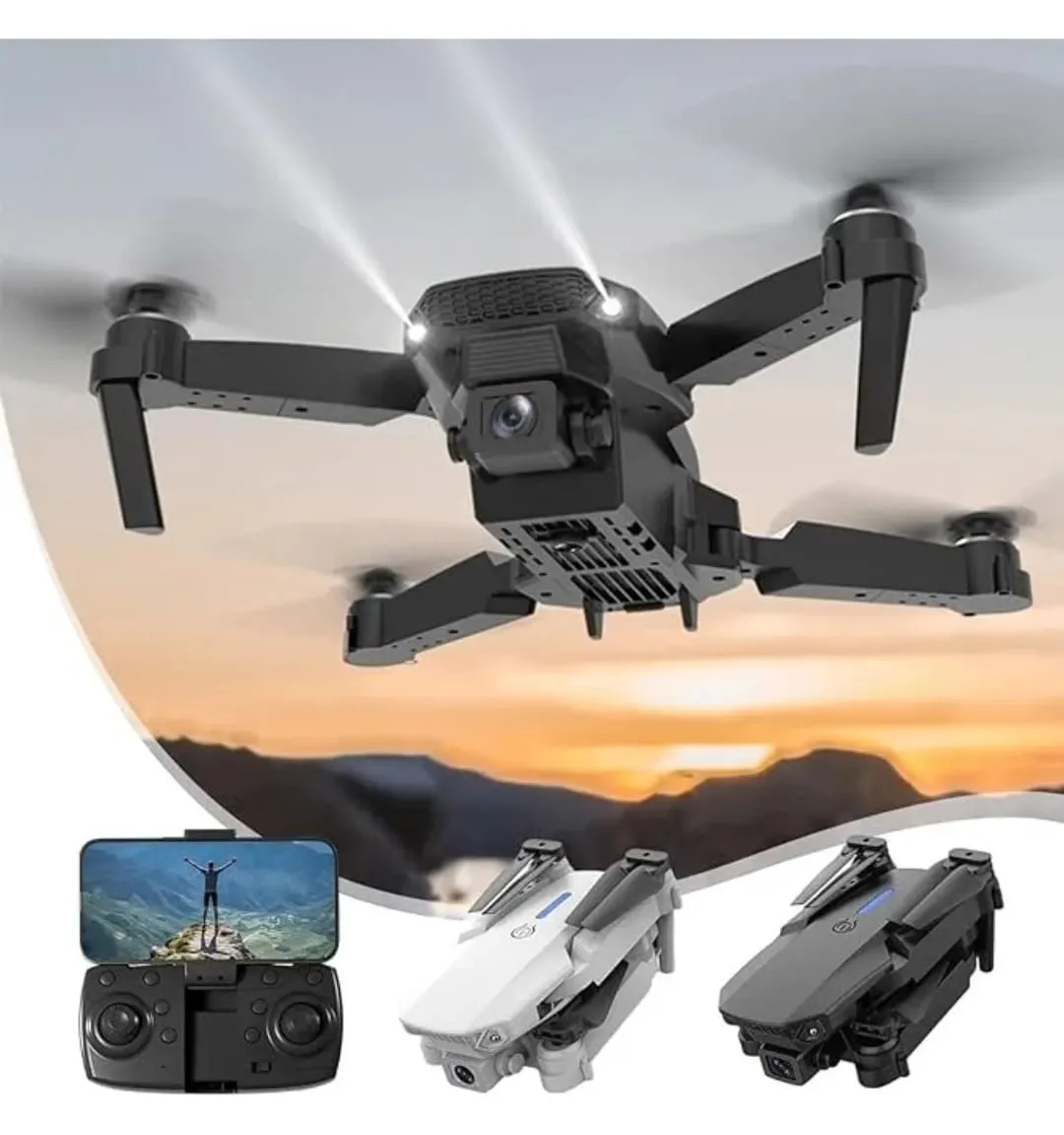 Mini Drone Plegable con Cámara 2.4G