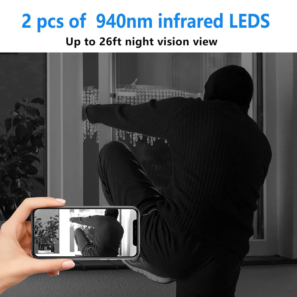 Mini Cámara de Seguridad Inalámbrica C9 HD1080P | Visión Nocturna