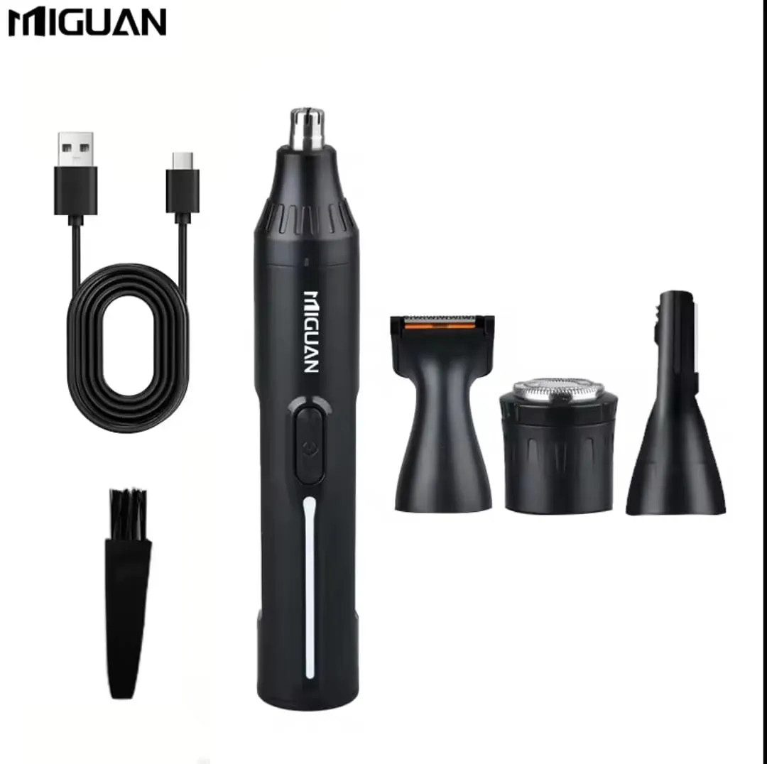 Kit de Aseo Masculino MIGUAN 4 en 1 | Recargable por USB