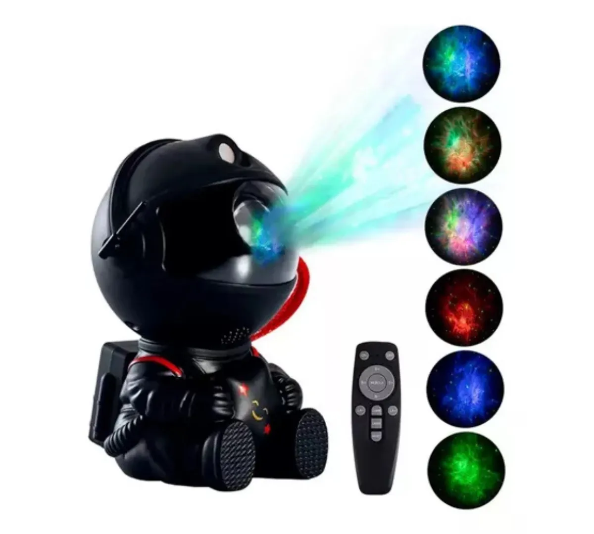 Proyector Galáctico Astronauta – Nebulosas 3D, Estrellas y Luz Nocturna para Niños