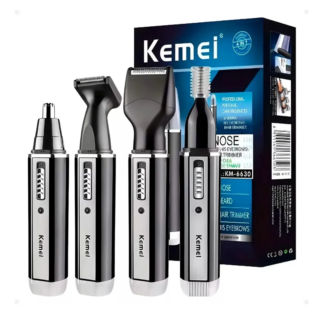 Afeitadora múltiple recargable Kemei