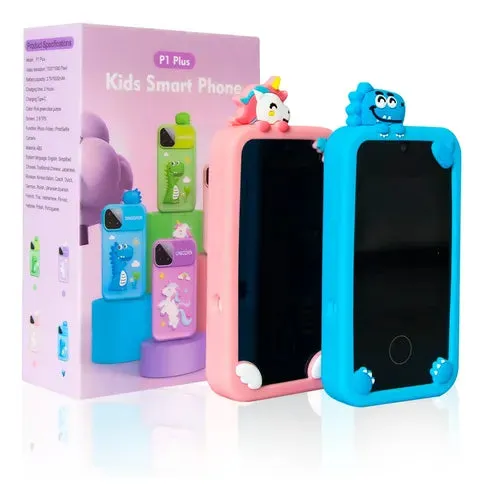 Teléfono Inteligente de Juguete para Niños – Cámara HD, Juegos Educativos y Aprendizaje Interactivo