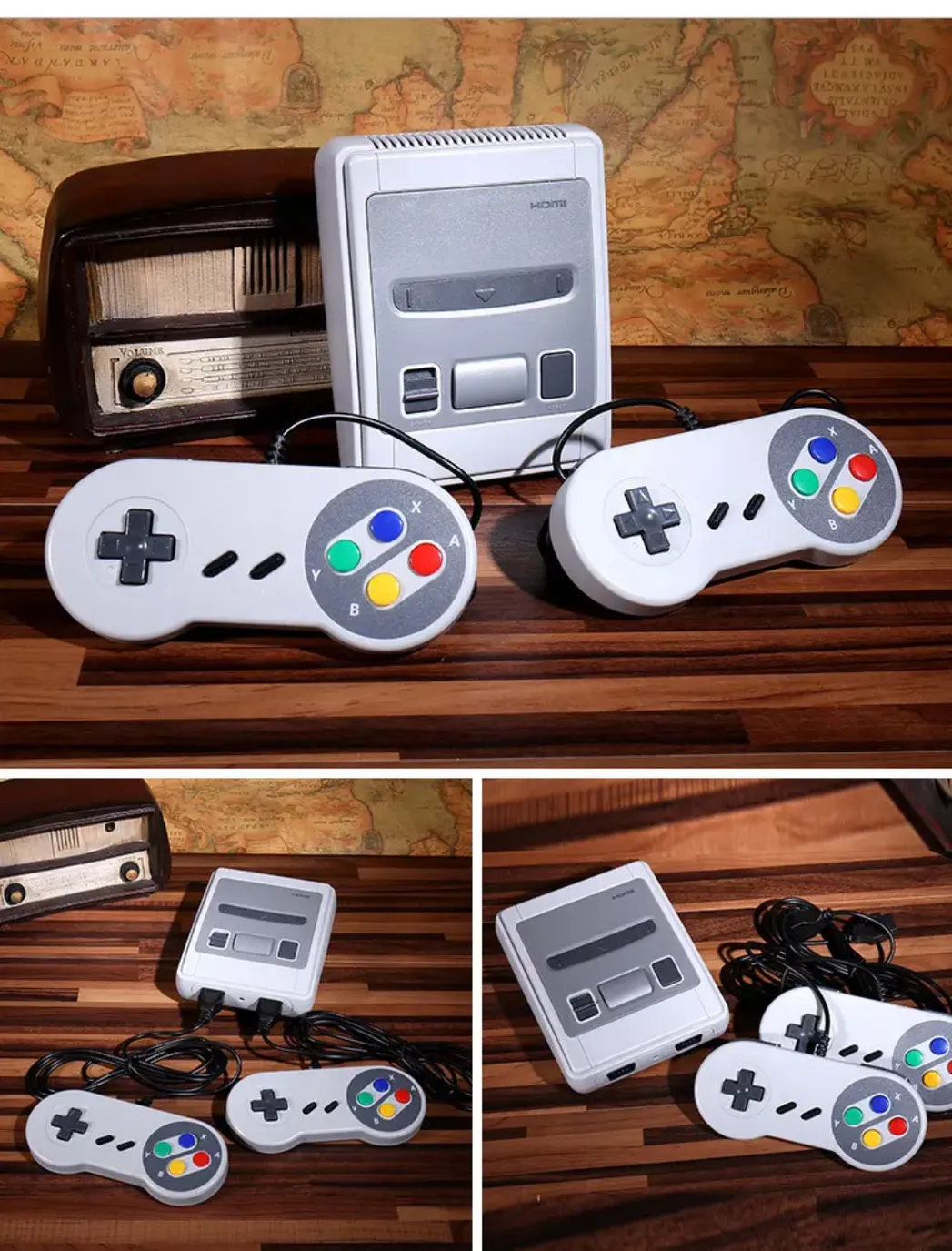 Consola Retro Estilo Super Nintendo – Super Mini SFC con 620 Juegos Clásicos Integrados