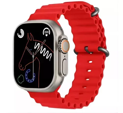 Smartwatch T900 Ultra 2 Bisel Plata