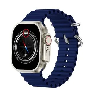 Smartwatch T900 Ultra 2 Bisel Plata