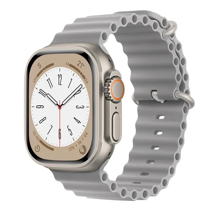 Smartwatch T900 Ultra 2 Bisel Plata