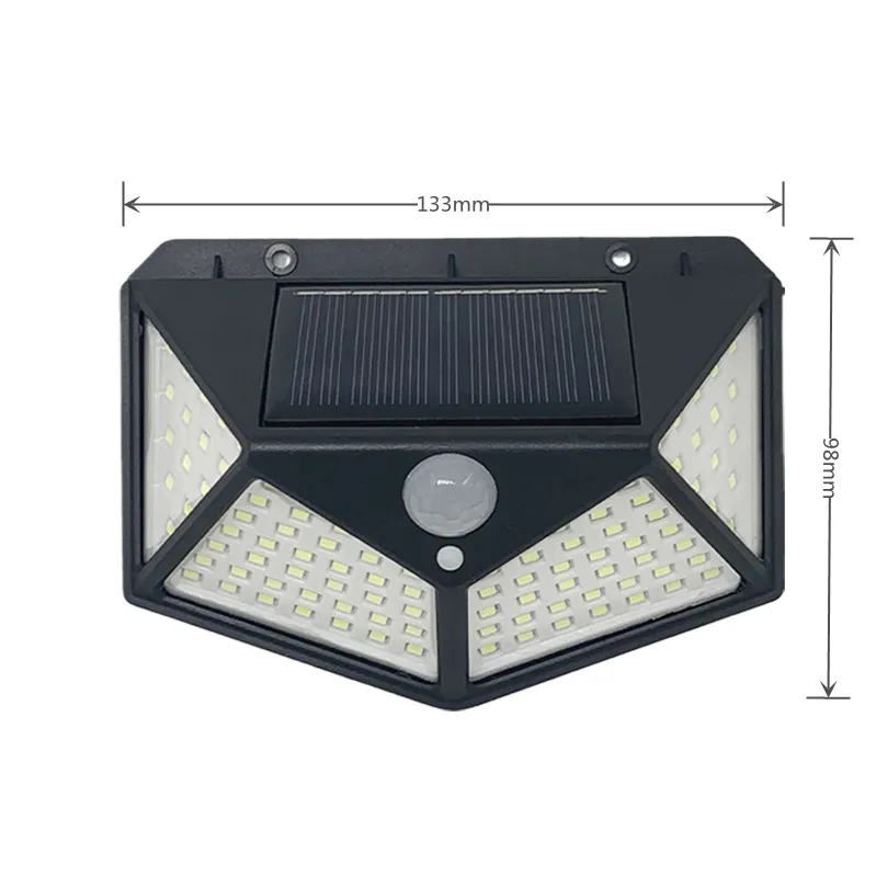 Foco LED Solar con Sensor de Movimiento 