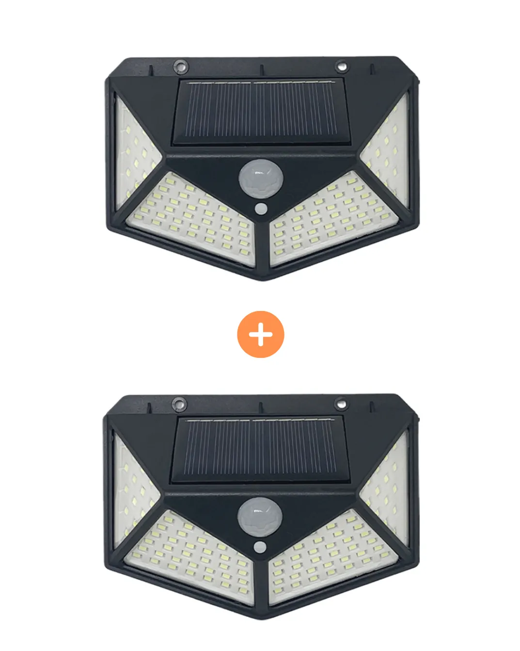 Foco LED Solar con Sensor de Movimiento 