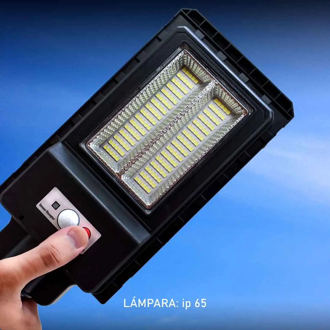 Foco Solar LED 180W: Energía solar para tu hogar o negocio 
