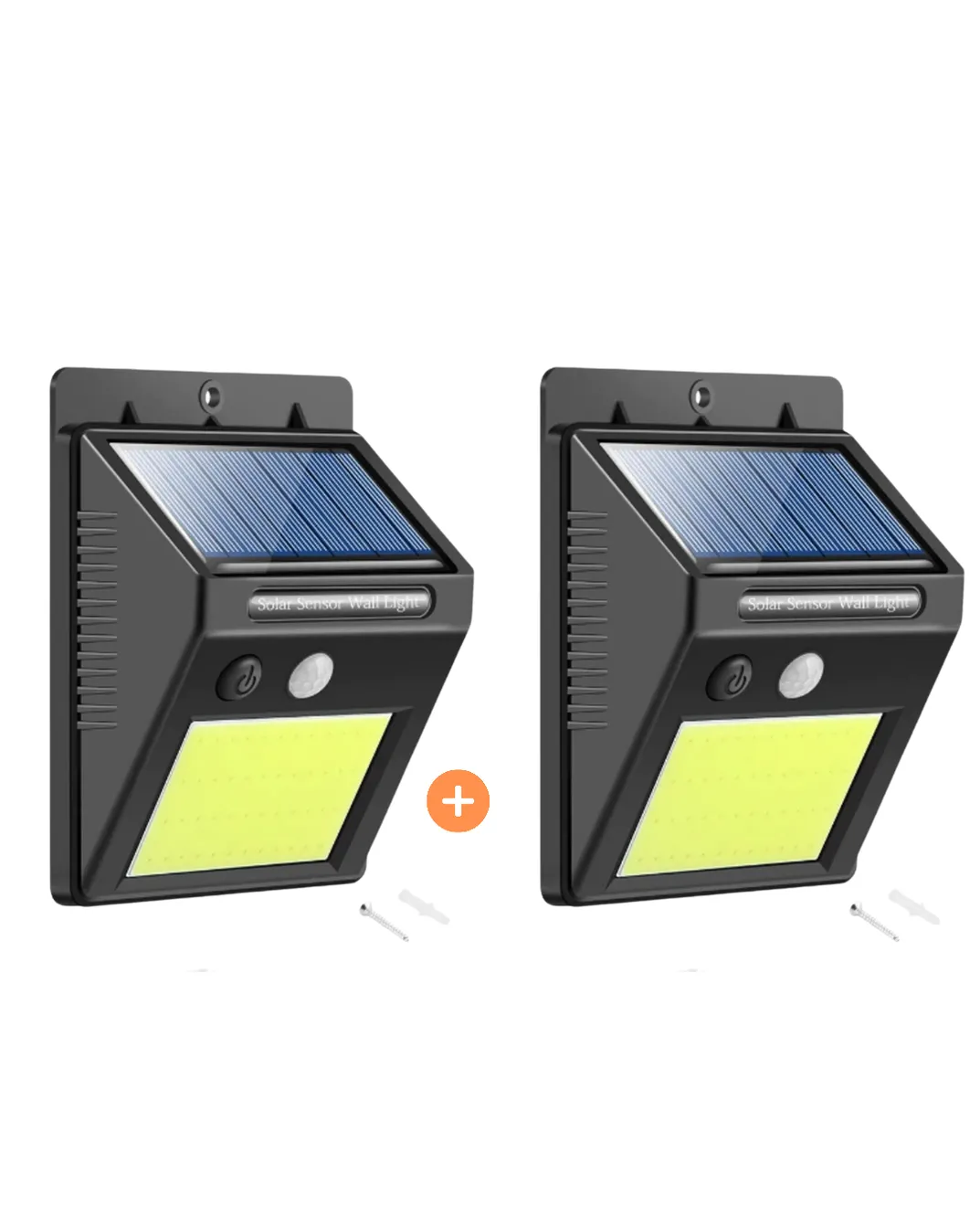 Foco Luz Led Solar Exterior Con Sensor De Movimiento 48 Led / Fotocélula