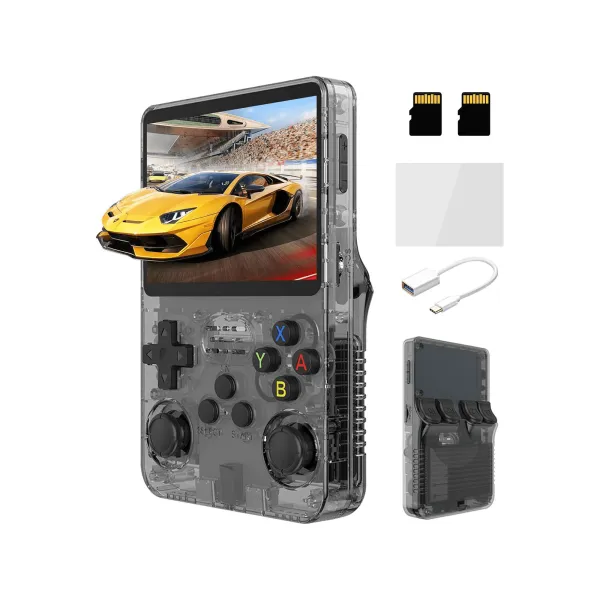 Consola Retro Portátil R36S PRO con +30.000 Juegos – Pantalla HD, Batería de Larga Duración y Emuladores Clásicos