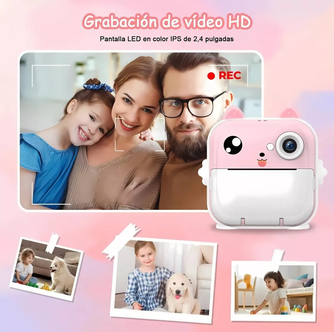 Cámara Instantánea para crear recuerdos en un segundos