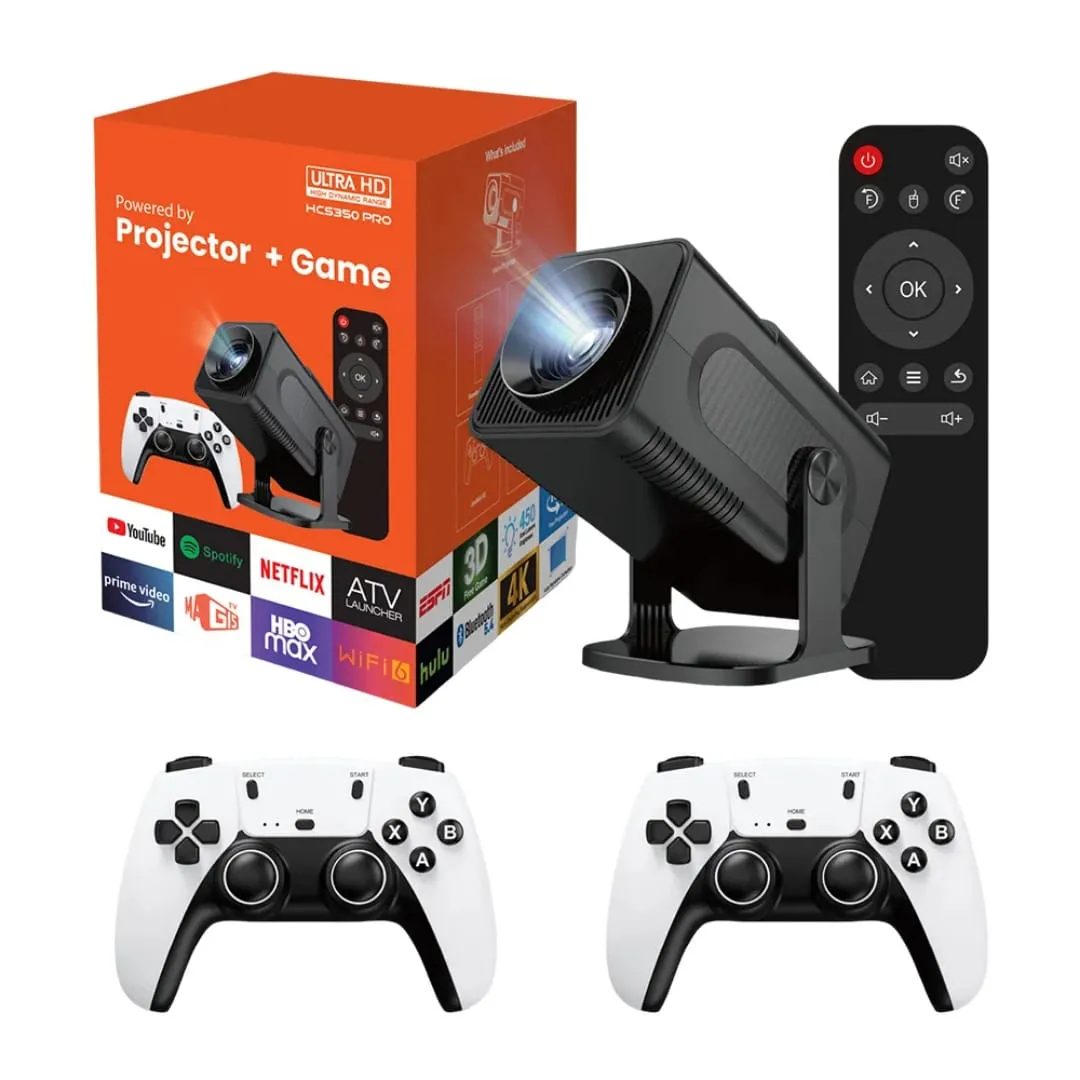Proyector Gaming HSC 350 PRO – Potencia y Rendimiento para Jugadores