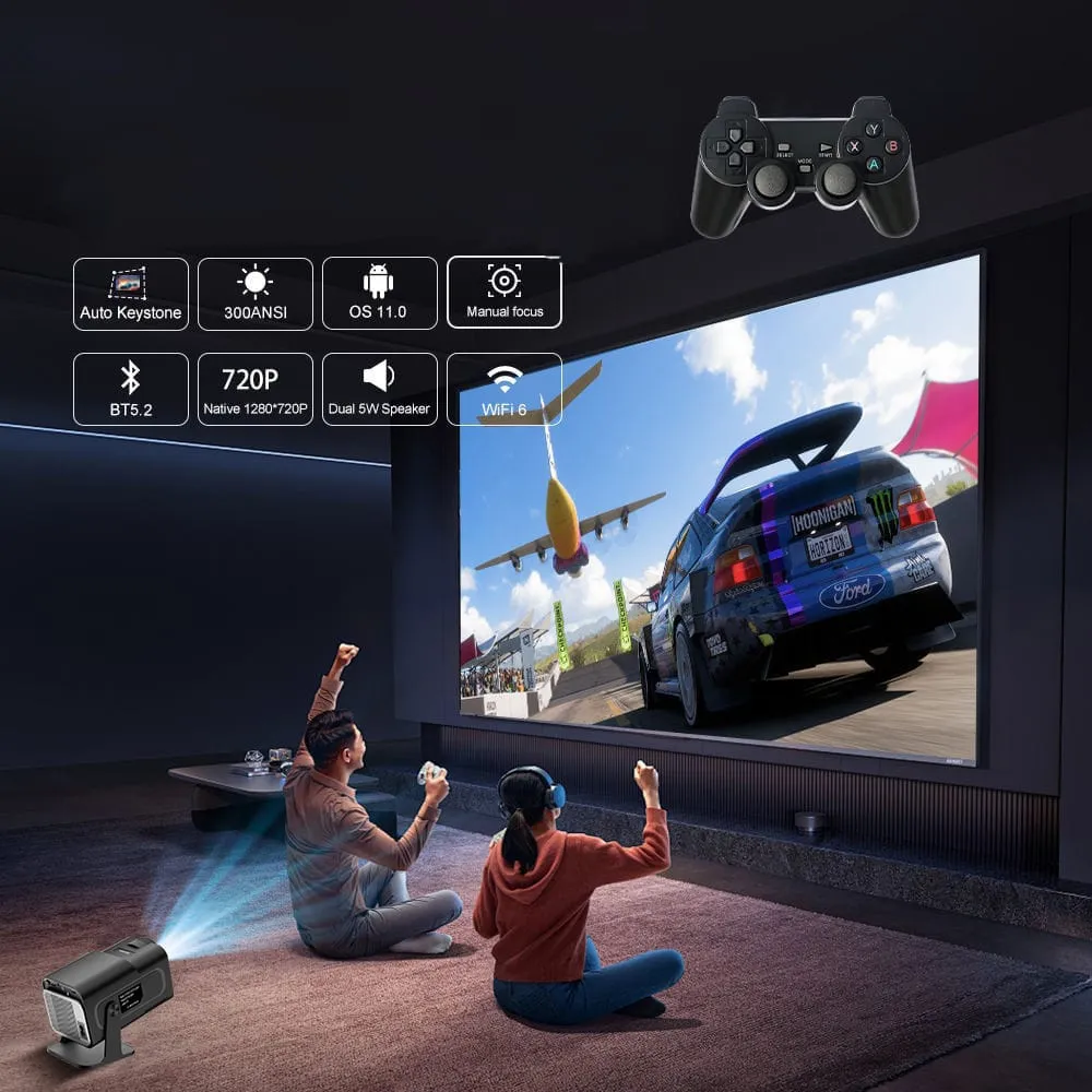 Proyector Gaming HSC 350 PRO – Potencia y Rendimiento para Jugadores