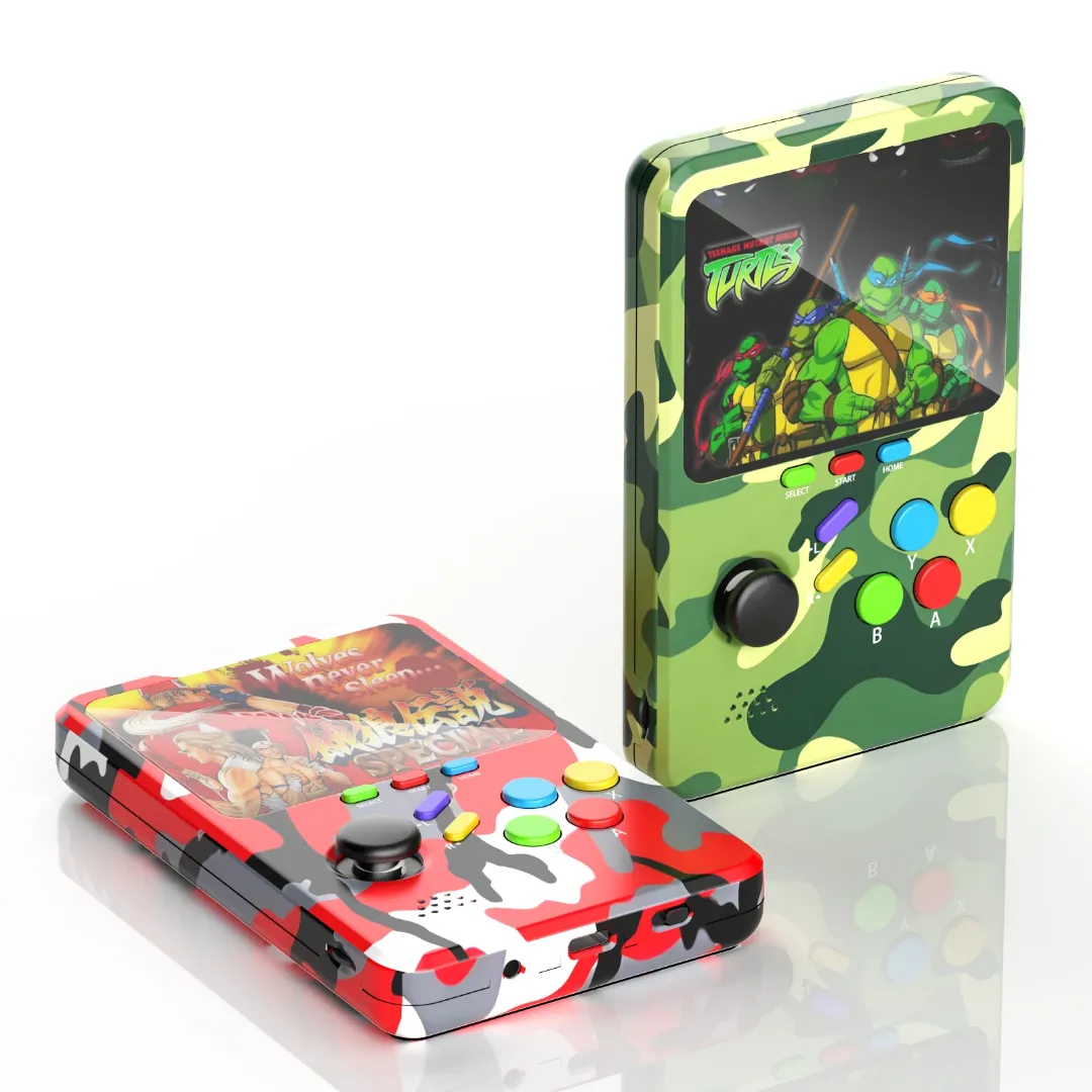 Consola Retro Portátil Q2 con Más de 10.000 Juegos – Emuladores PS1, Nintendo, Sega y Arcade