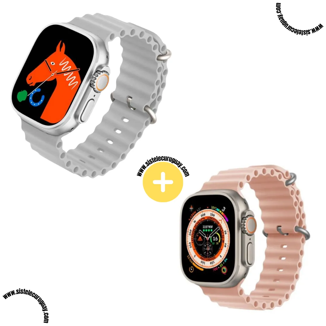 2 Smartwatch T900 Ultra 2 | Serie 9 con Llamadas, Salud, Música y Notificaciones Inteligentes