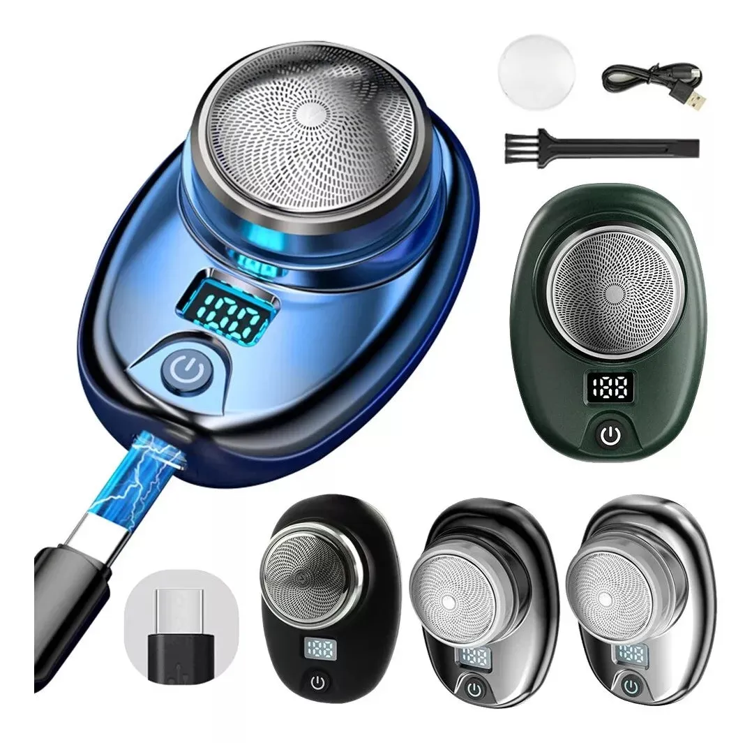 Mini Afeitadora Led Inalámbrica