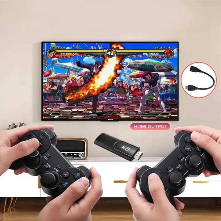 Game Stick GD10 – Consola Retro +48.000 Juegos | 40 Emuladores | MicroSD con 100 Juegos de PSP todos similares a Playstation 2