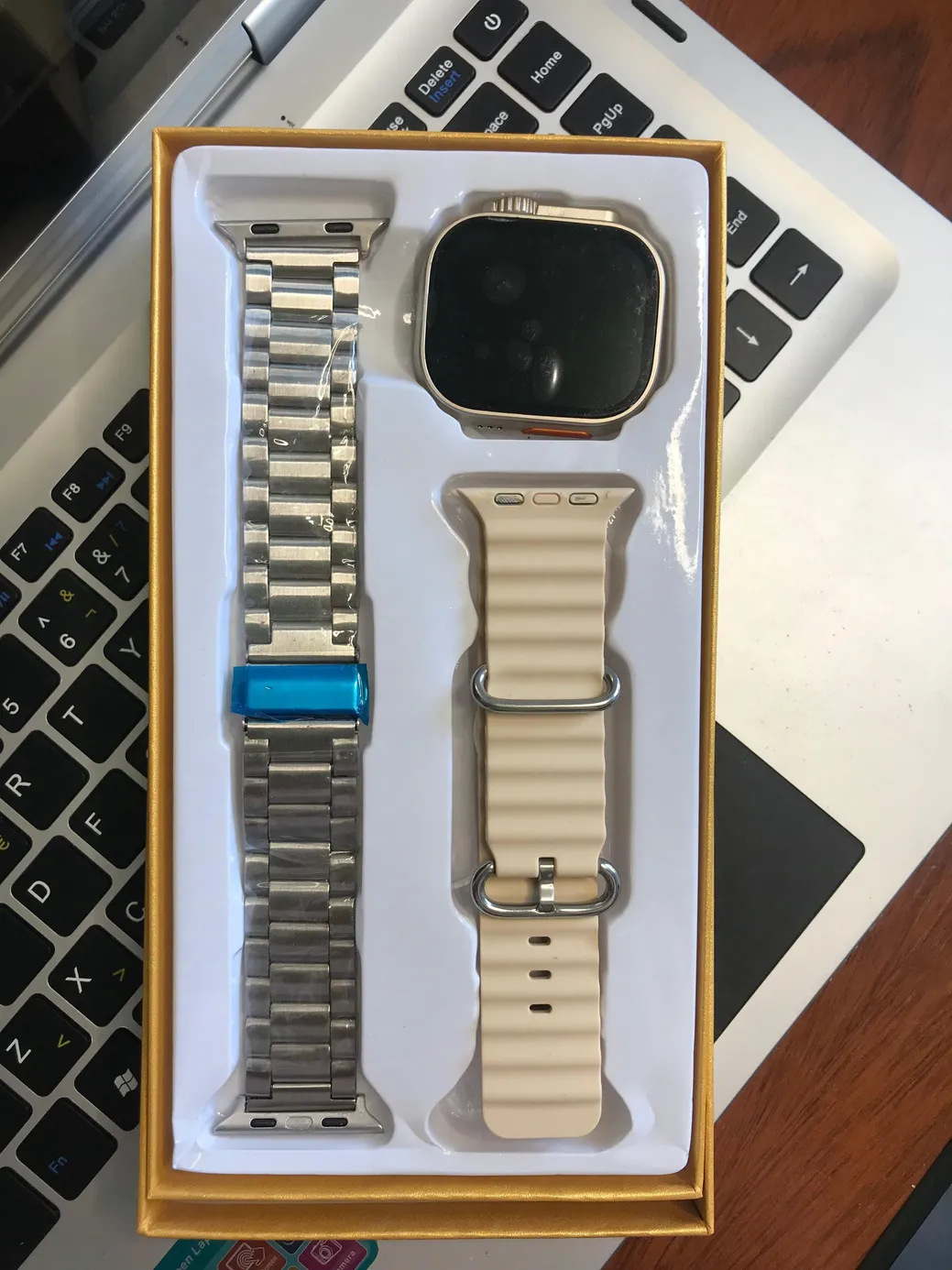 Smartwatch HK9 Ultra Max Serie 9 con dos Mallas | Llamadas, Salud y Notificaciones Inteligentes