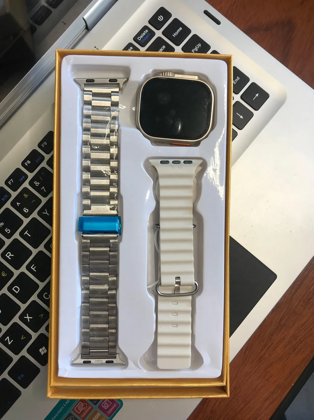 Smartwatch HK9 Ultra Max Serie 9 con dos Mallas | Llamadas, Salud y Notificaciones Inteligentes