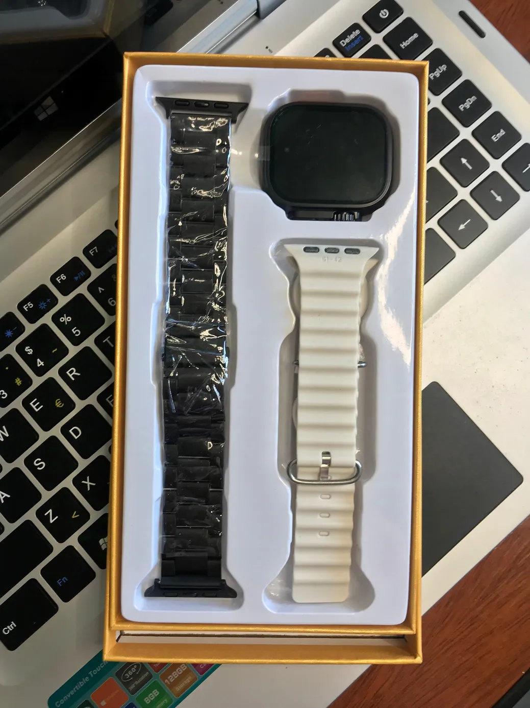 Smartwatch HK9 Ultra Max Serie 9 con dos Mallas | Llamadas, Salud y Notificaciones Inteligentes