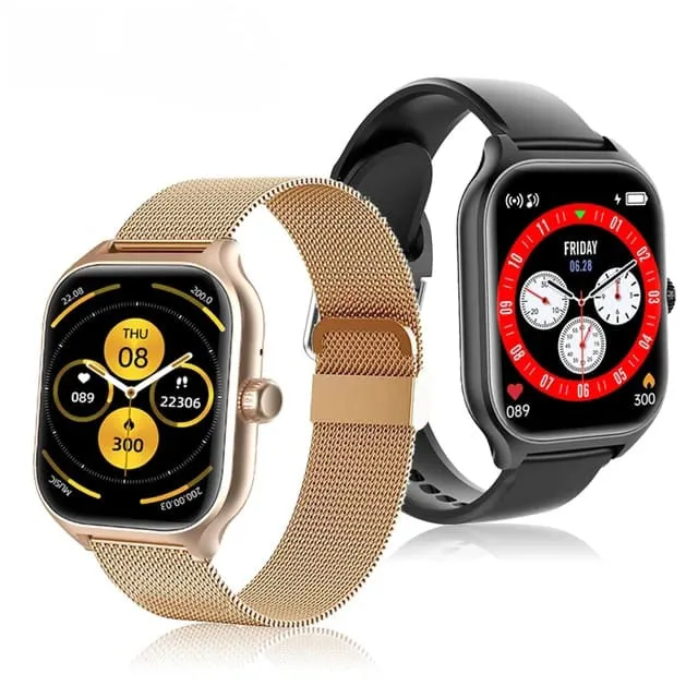 Smartwatch GT4 Serie 9 | Con Llamadas, Salud y Correas de Silicona y Metal