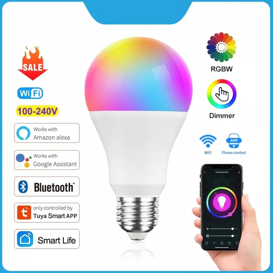 Lampara inteligente de 15 watts