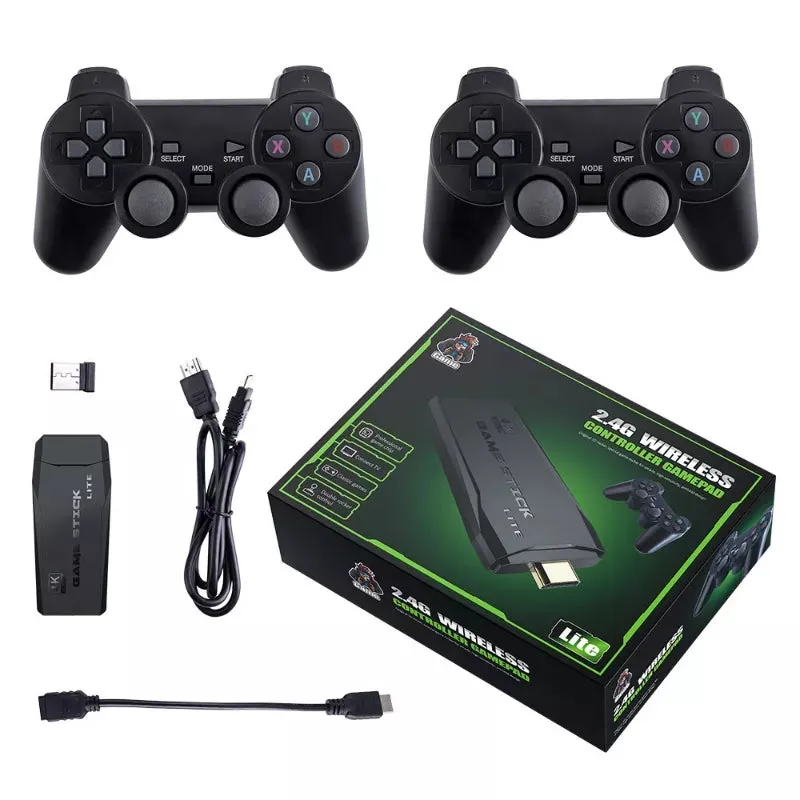 Game Stick M8 PLUS MAX – Consola Retro +21.000 Juegos con 650 Juegos PS1 y Mandos Inalámbricos