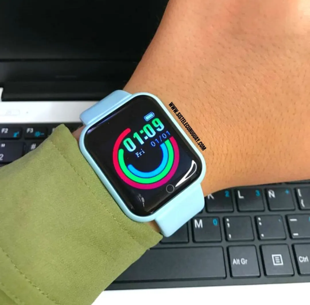 Smart Bracelet D20 PRO con Monitor Cardíaco, Presión Arterial y Control Deportivo | Compatible iOS y Android