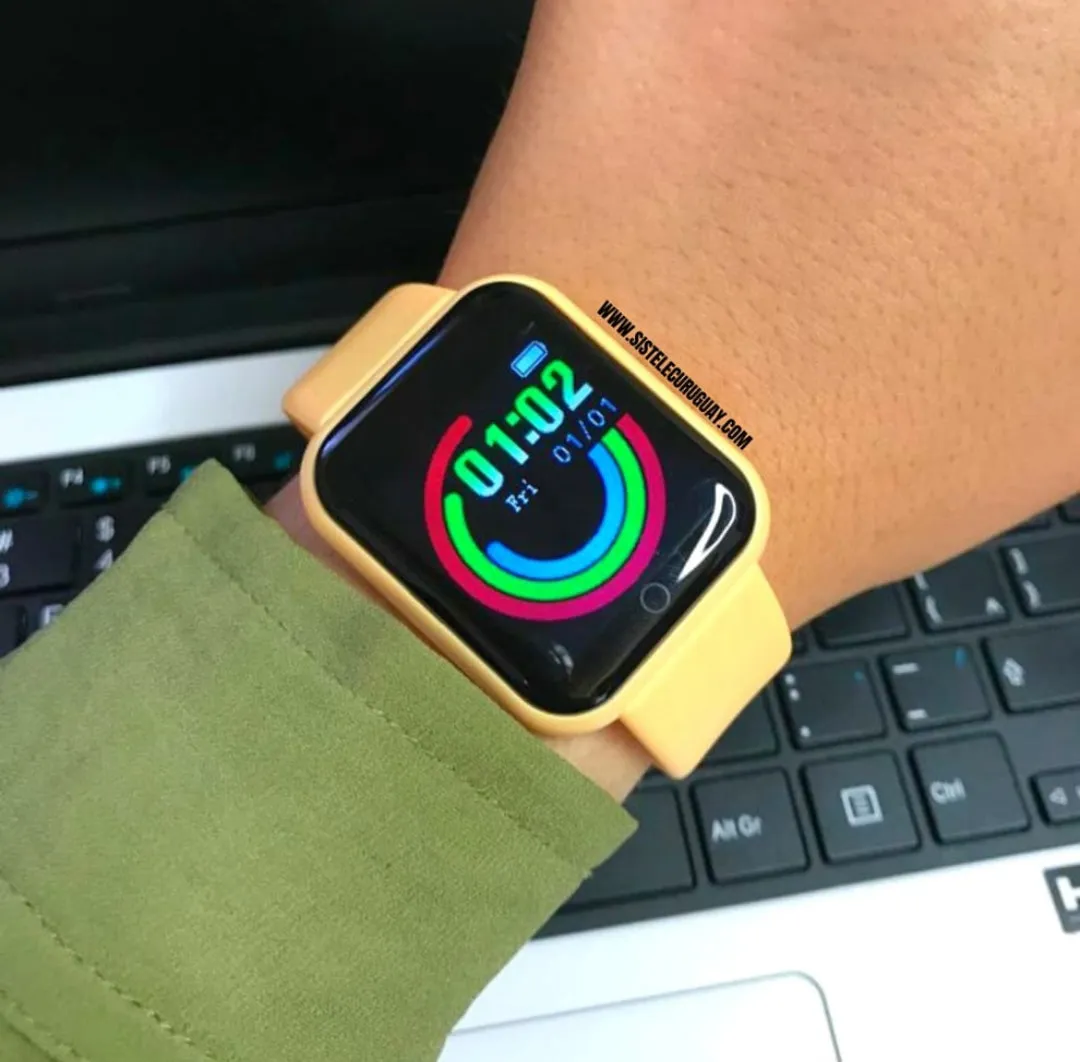 Smart Bracelet D20 PRO con Monitor Cardíaco, Presión Arterial y Control Deportivo | Compatible iOS y Android