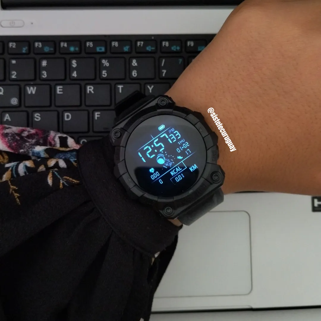 Smartwatch Sport Watch con Monitor Cardíaco, Presión Arterial y Control Deportivo | Compatible iOS y Android