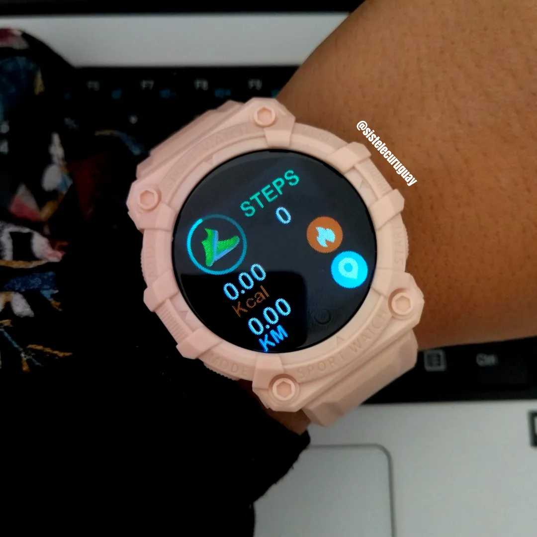 Smartwatch Sport Watch con Monitor Cardíaco, Presión Arterial y Control Deportivo | Compatible iOS y Android