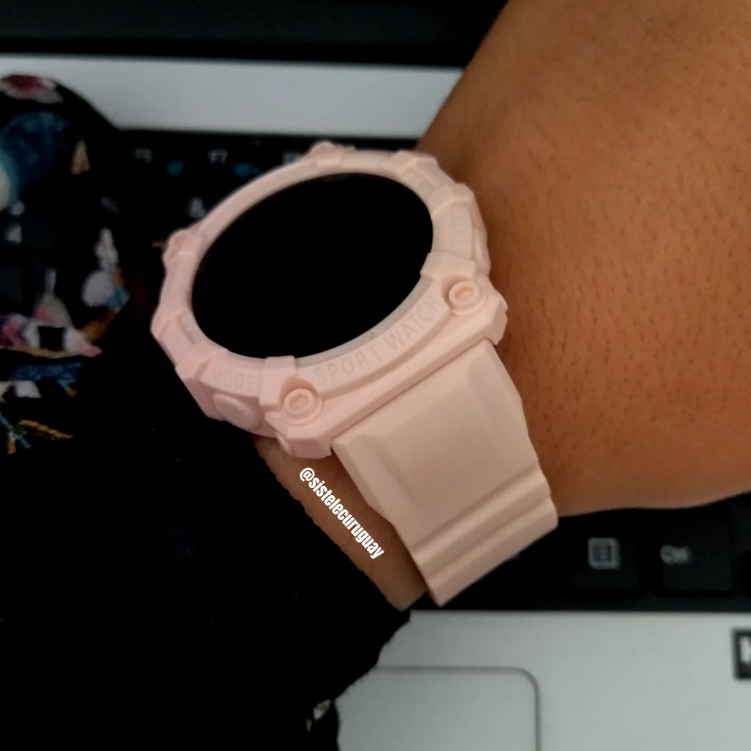 Smartwatch Sport Watch con Monitor Cardíaco, Presión Arterial y Control Deportivo | Compatible iOS y Android