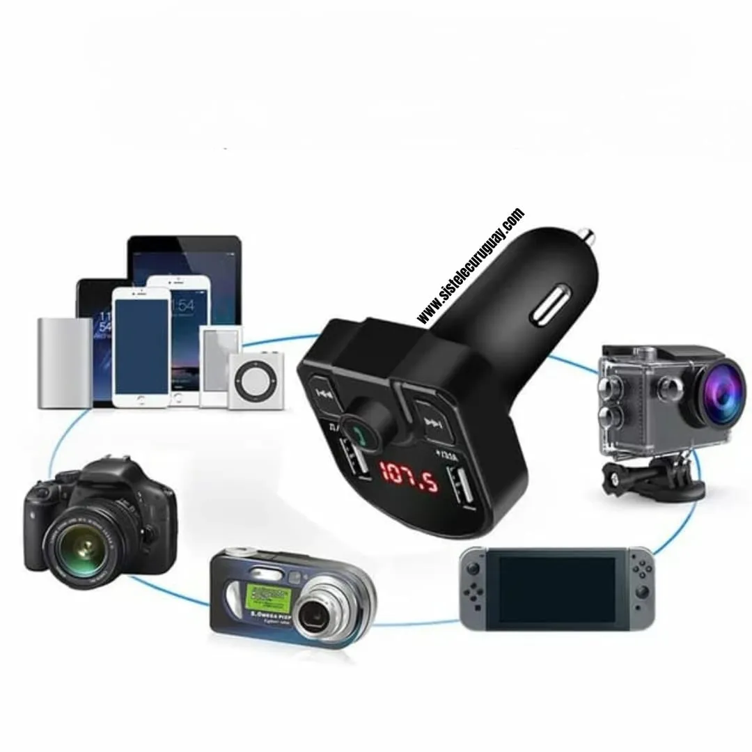 Transmisor radio FM Bluetooth