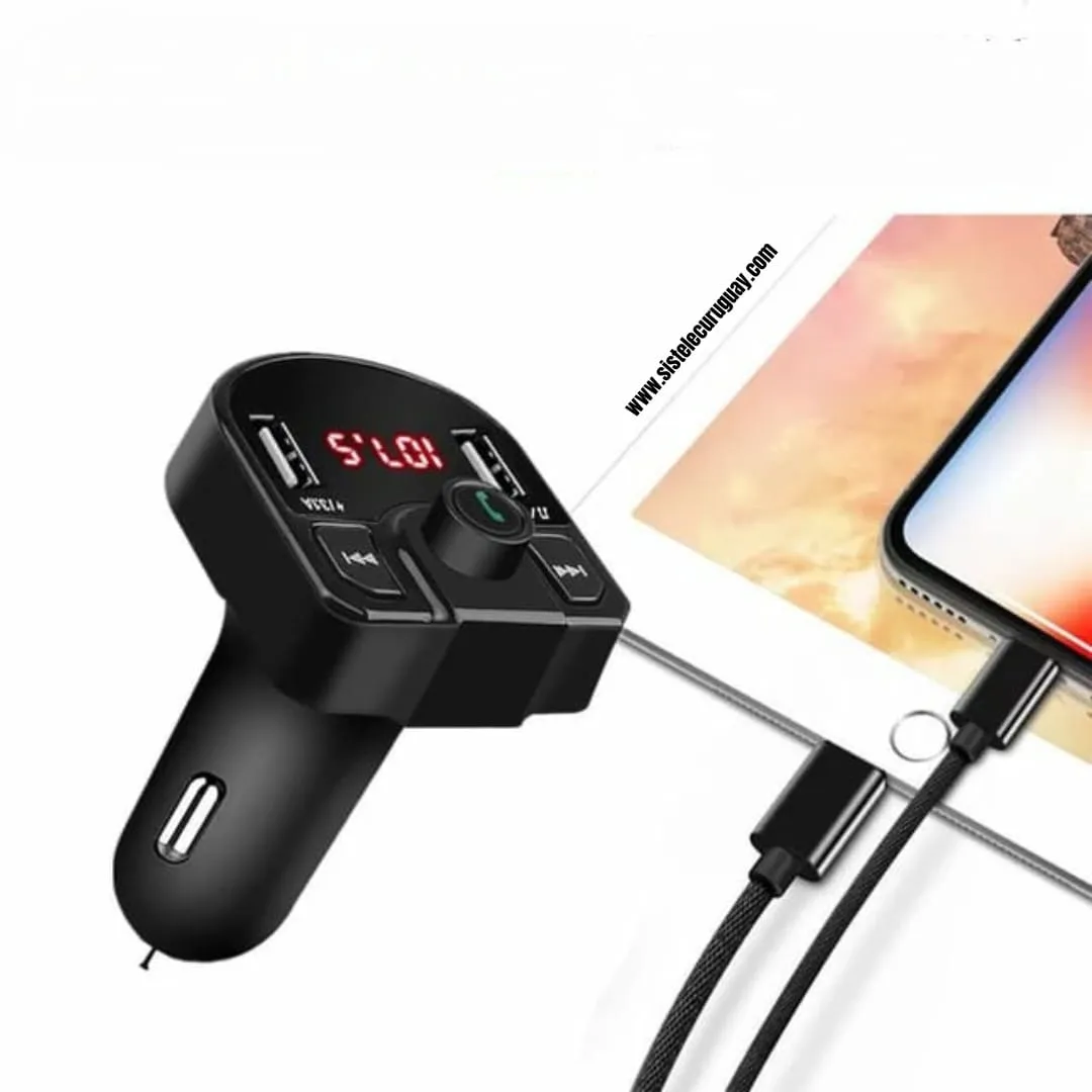 Transmisor radio FM Bluetooth