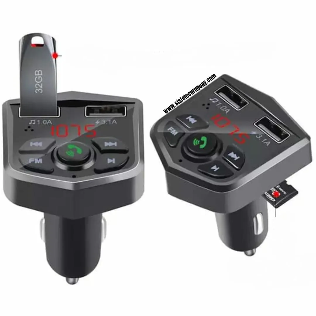 Transmisor de radio FM Bluetooth