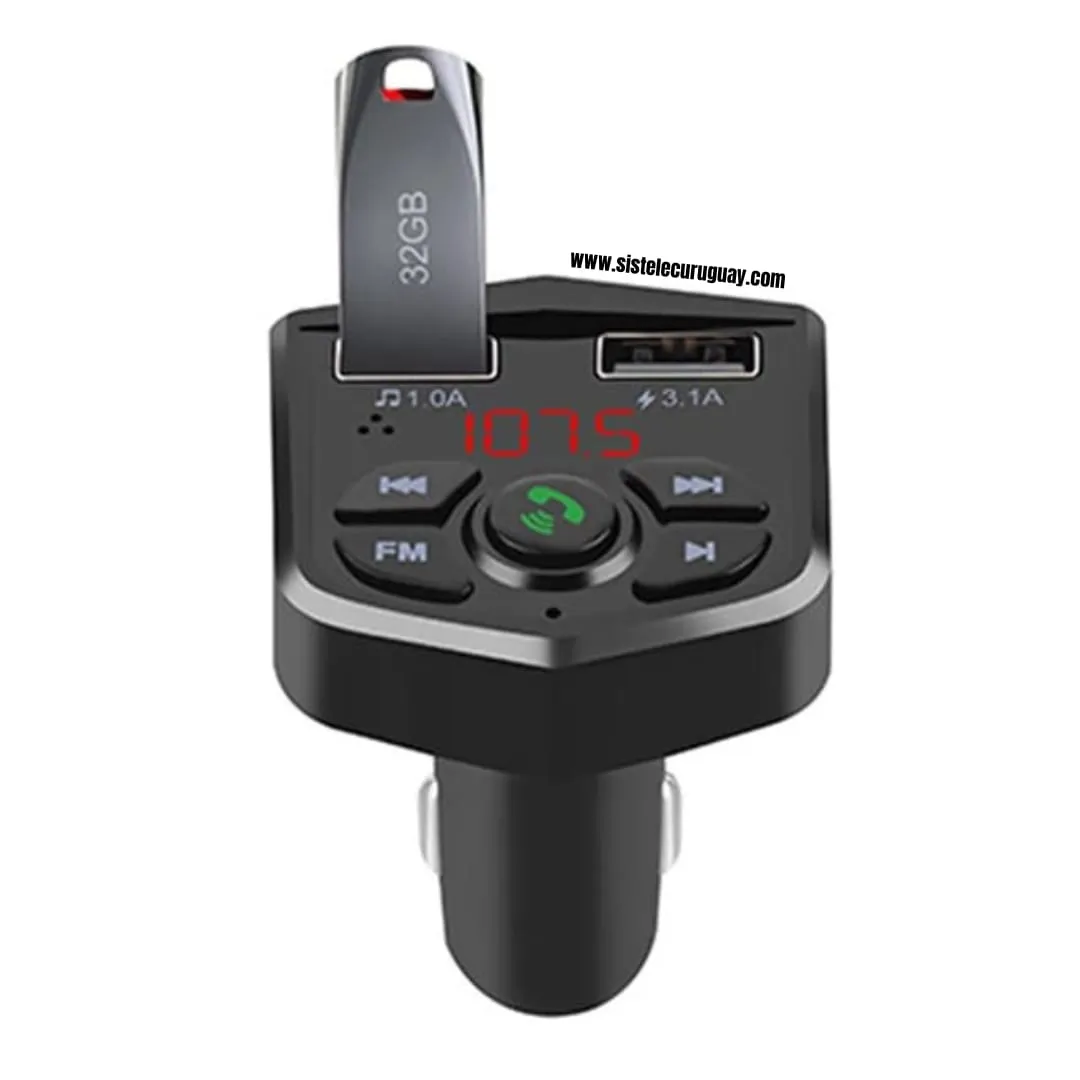 Transmisor de radio FM Bluetooth