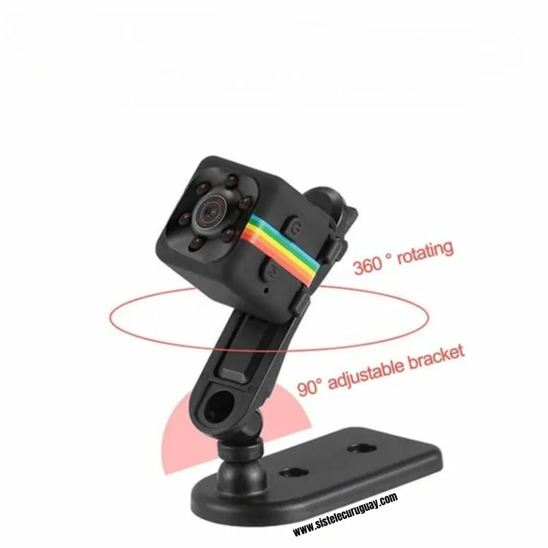 Mini Cámara SQ11 HD 960P con Detección de Movimiento y Visión Nocturna – Grabación Compacta sin WiFi