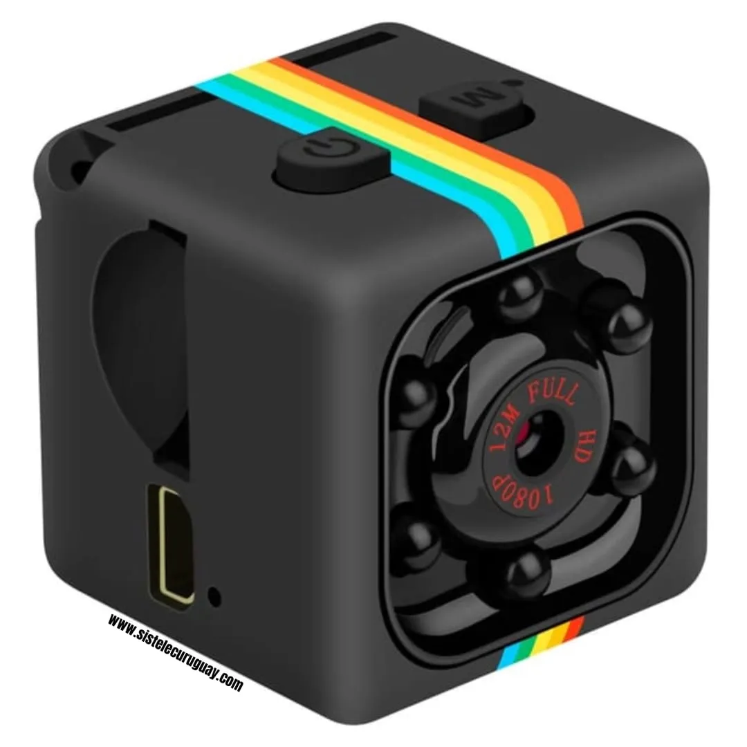 Mini Cámara SQ11 HD 960P con Detección de Movimiento y Visión Nocturna – Grabación Compacta sin WiFi