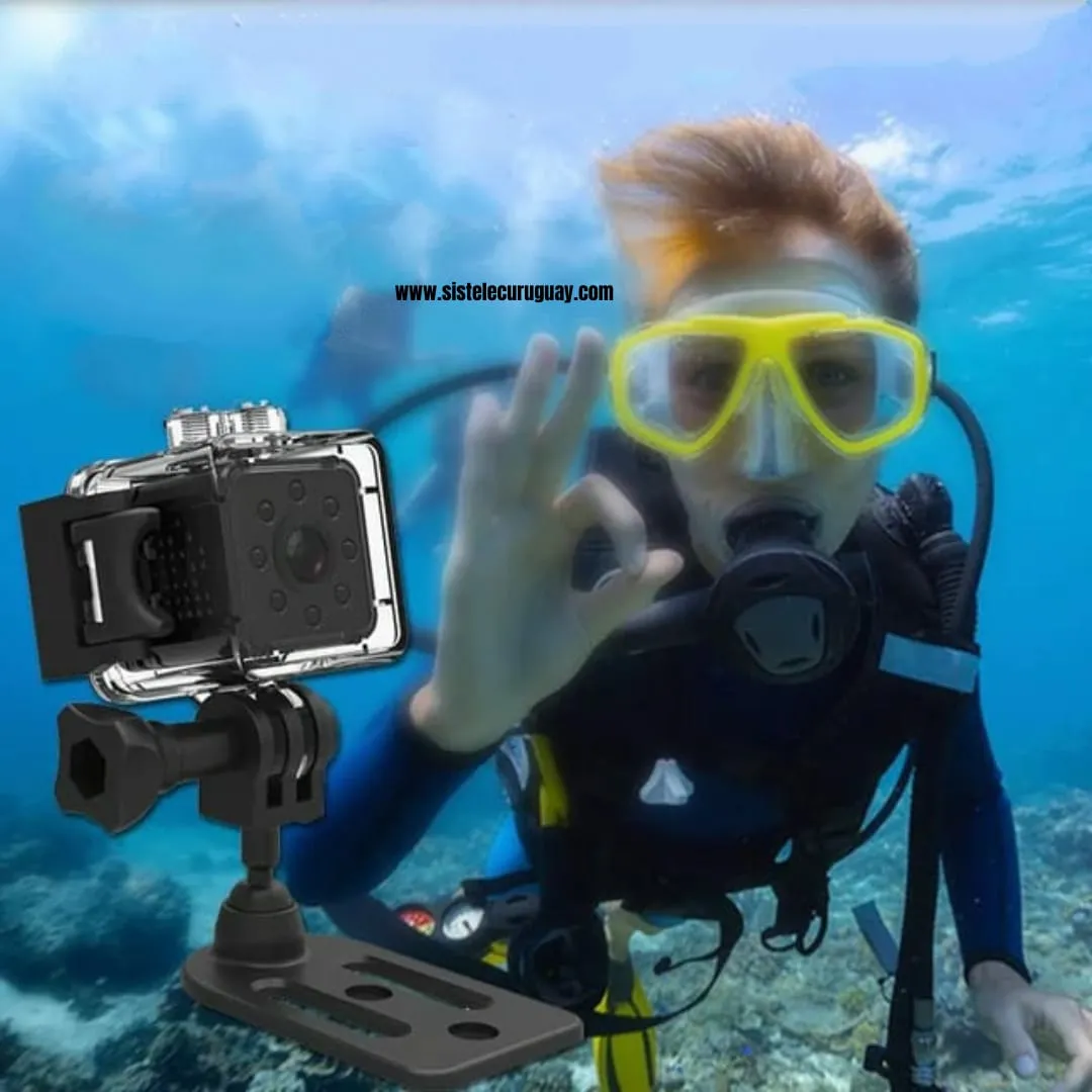 Mini Cámara Inalámbrica SQ13 WiFi Full HD 1080p – Sumergible con Visión Nocturna y Grabación en Bucle