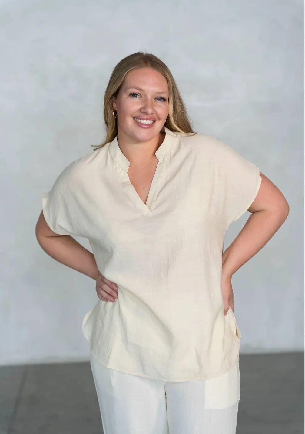 Blusa Cuello Mao   OFERTA Black Friday 40X% OFF