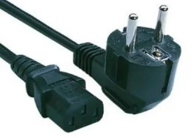Cable de poder schuko 1 metro