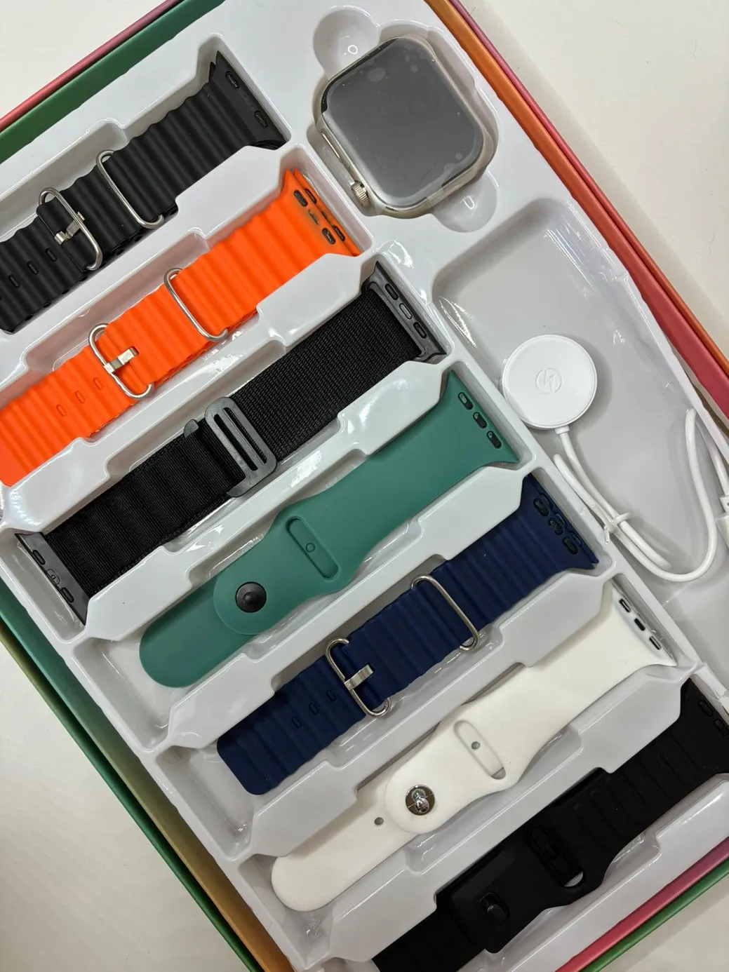 Cofre Smartwatch Serie 10 7 mallas | Llamadas, Salud y Funciones Completas