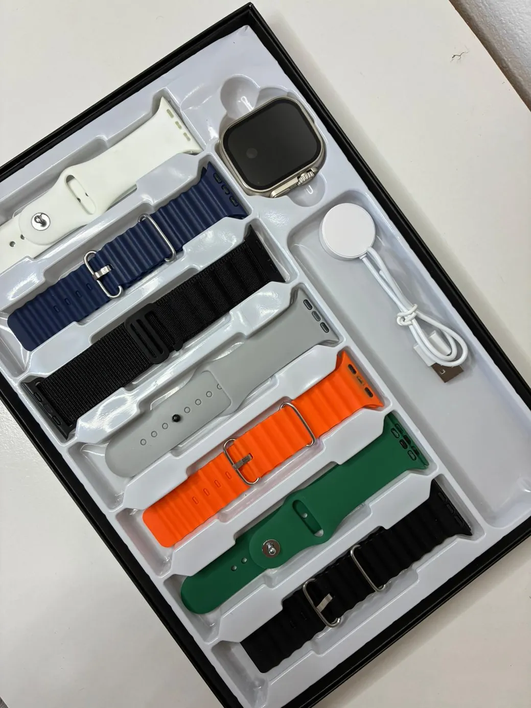 Cofre Smartwatch Ultra con 7 mallas | Llamadas, Salud y Funciones Completas