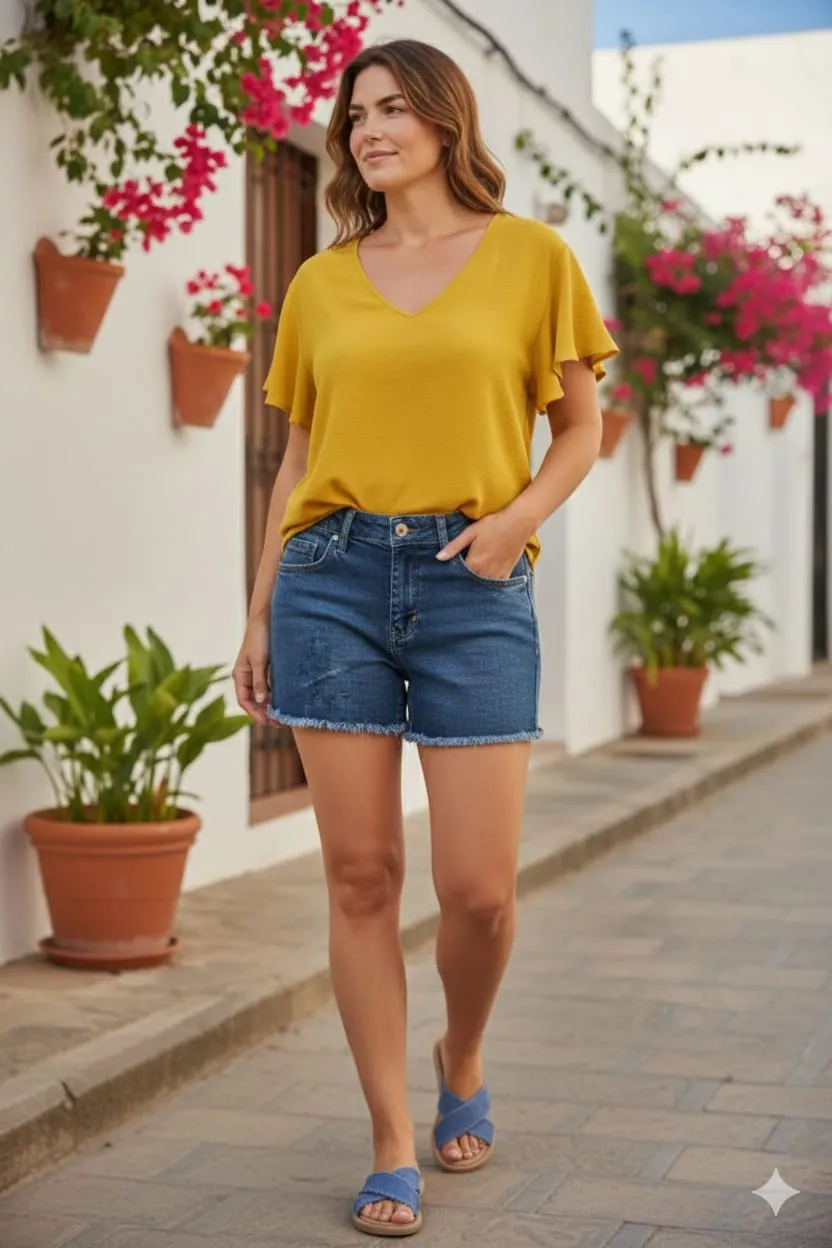 Shorts de Jean Desflecado ¡El Estilo Urbano que Deseás!