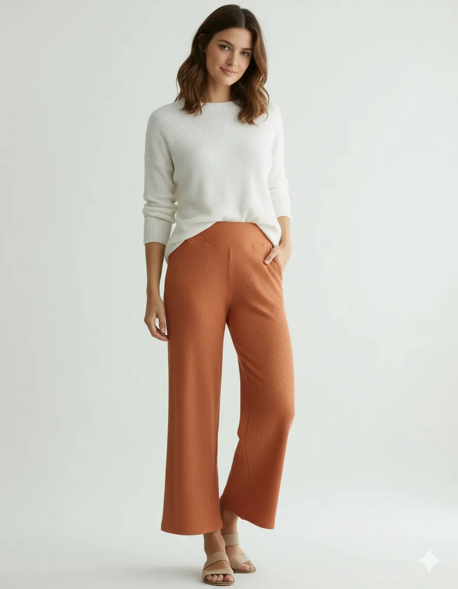 Pescadora capri ancha sin bolsillos morley