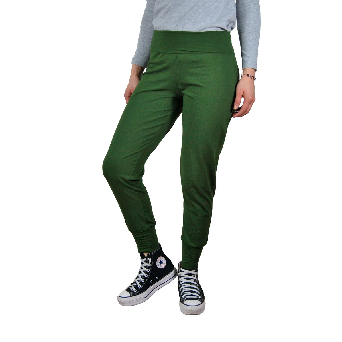 Pantalón con puño Cotton