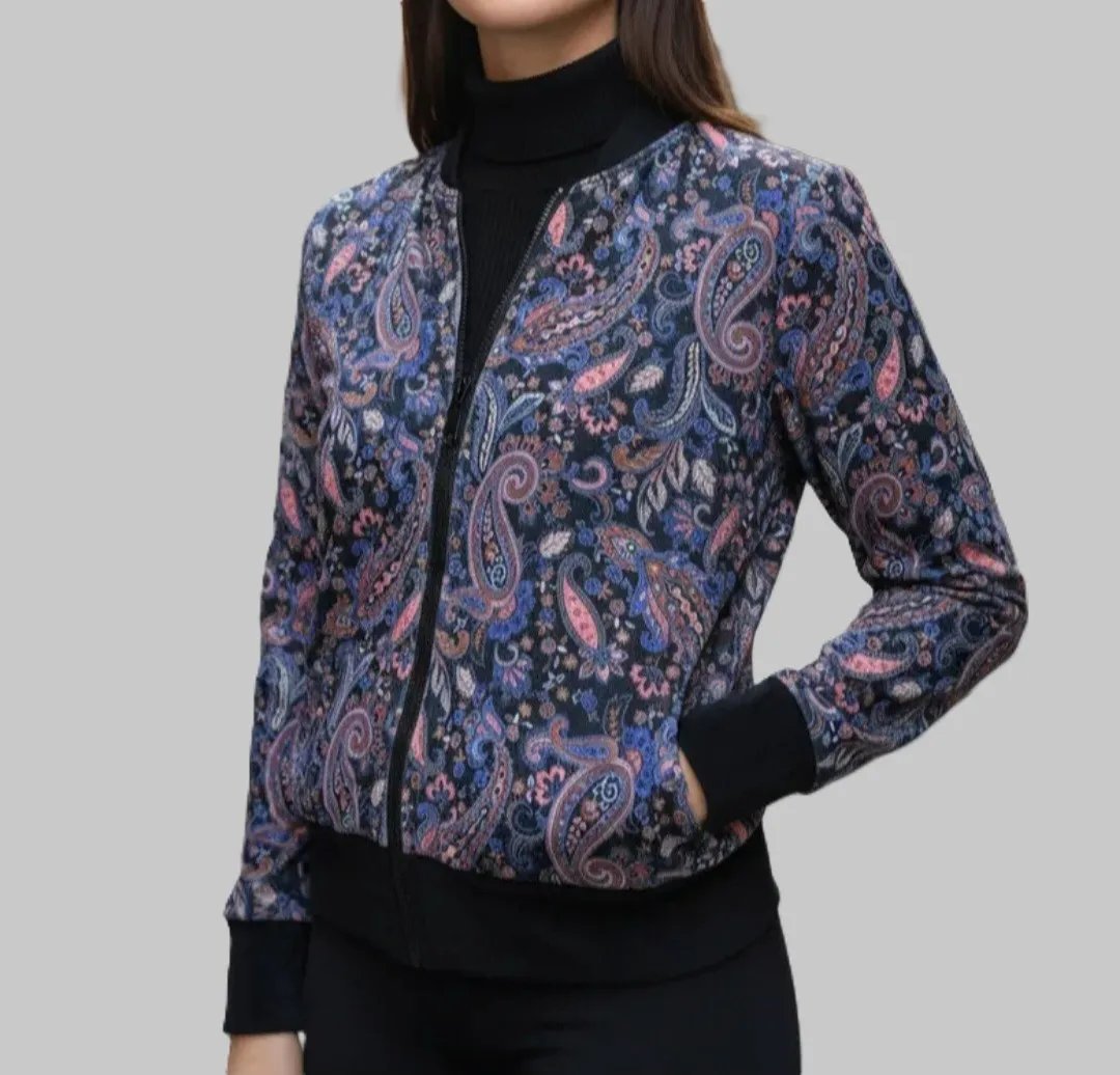 Campera Bomber Terciopelo